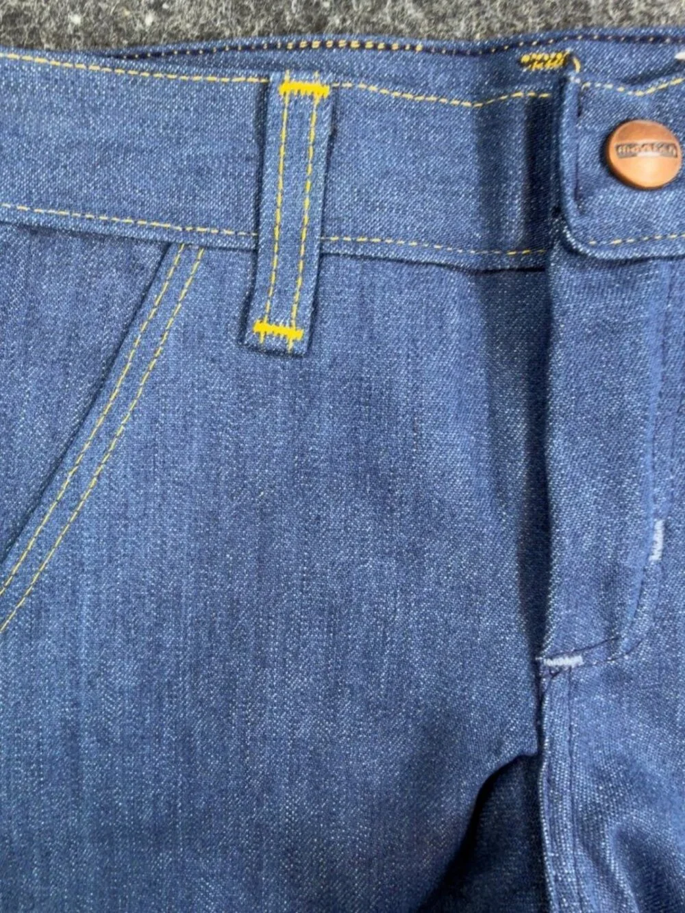 Vintage Maverick Big Rick Kids 3 Reg Jeans Blue Hot Air Balloon USA NWT